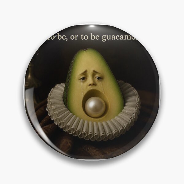 Item preview, The Tragic Avocado: A Shakespearean Dilemma designed and sold by UmarCreates.
