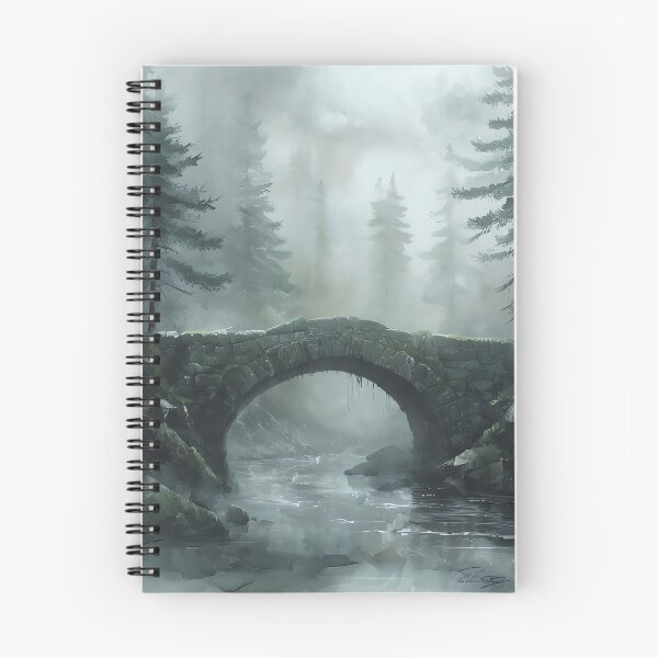 Item preview, Whispering Stone Bridge designed and sold by ONYX Pixee.