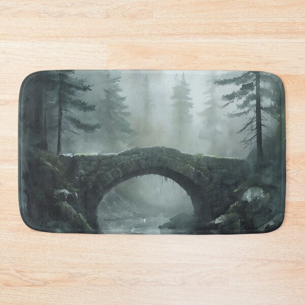 Item preview, Whispering Stone Bridge designed and sold by ONYX Pixee.