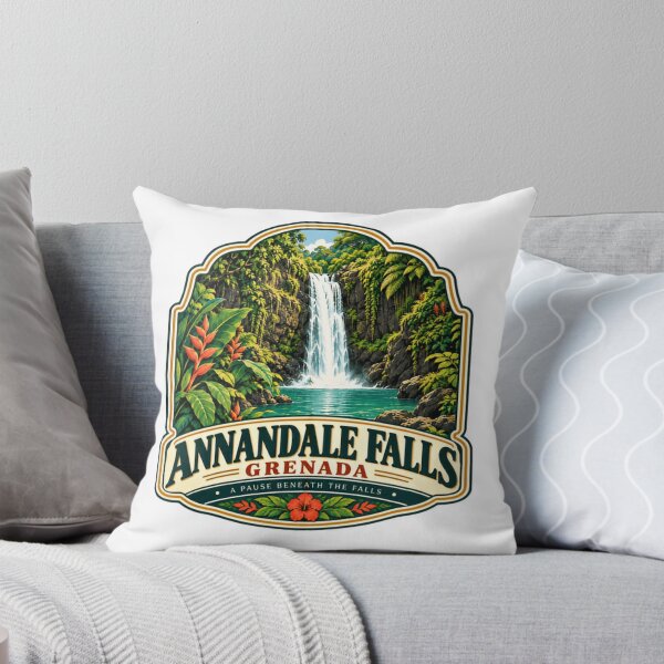 Item preview, Annandale Falls Grenada A Pause Beneath The Falls Caribbean Travel Destination designed and sold by Simsimah26Parks.