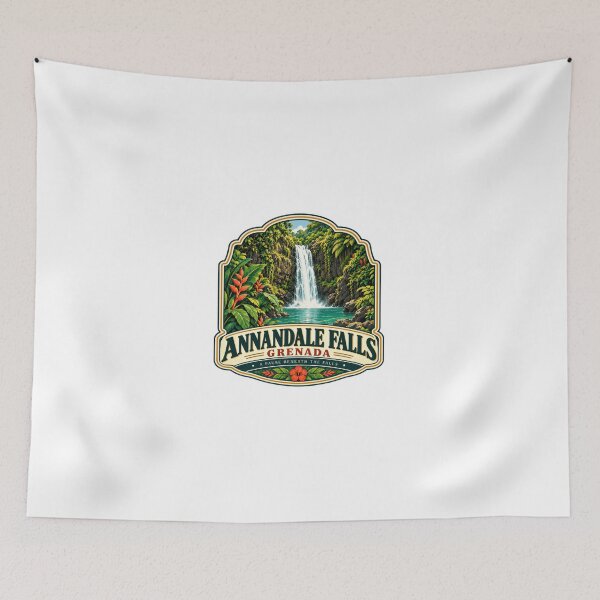Item preview, Annandale Falls Grenada A Pause Beneath The Falls Caribbean Travel Destination designed and sold by Simsimah26Parks.