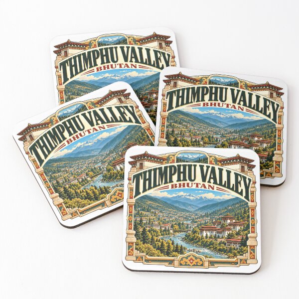 Item preview, Thimphu Valley Bhutan Travel Destination Visitor designed and sold by Simsimah26Parks.