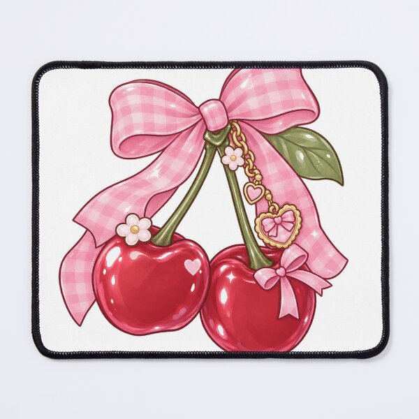 Item preview,  Cute Cherry Pink Bow  designed and sold by Kiralemon.