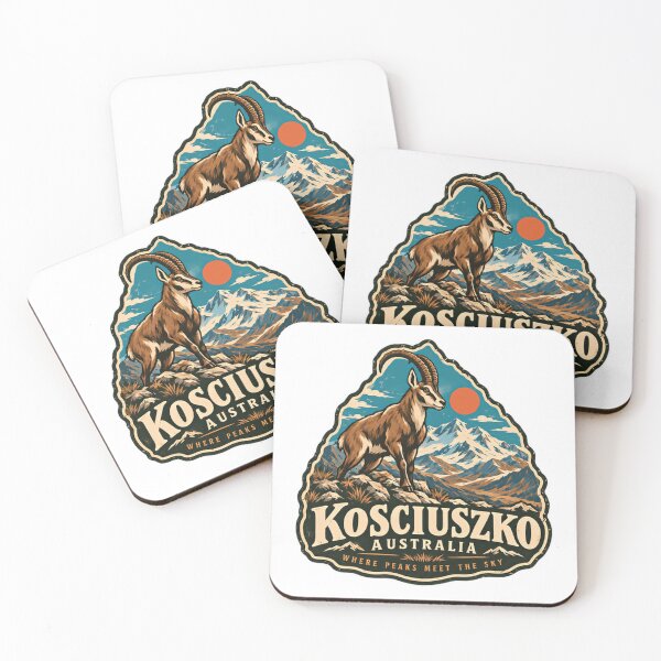 Item preview, Kosciuszko Australia Where Peaks Meet The Sky Mountain Hiking Travel Adventure designed and sold by NeedForParks.