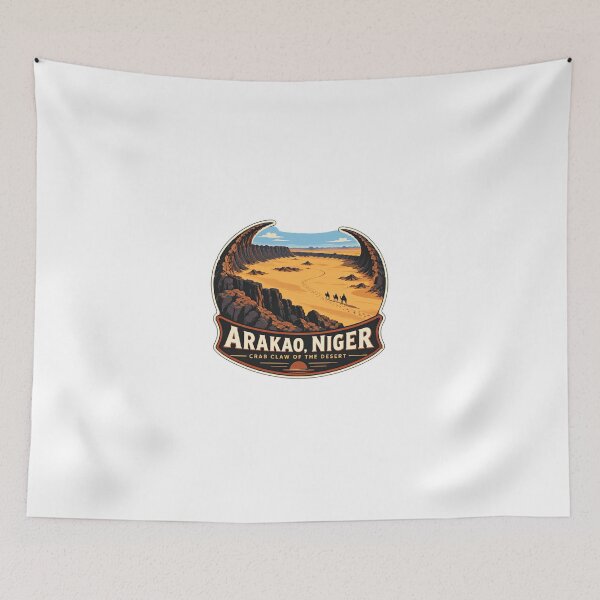 Item preview, Arakao, Niger Crab Claw Of The Desert Sahara African Travel Explorer Adventure designed and sold by Simsimah26Parks.