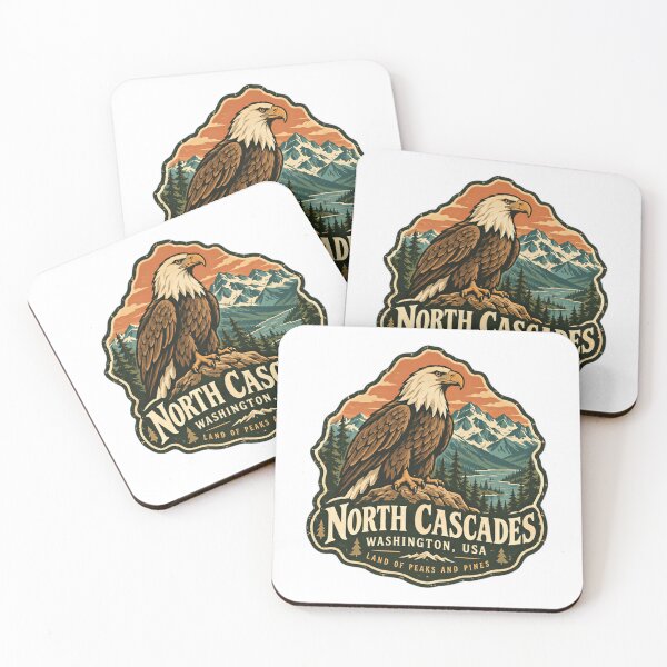Item preview, North Cascades Washington, Usa Land Of Peaks And Pines National Park Visitor designed and sold by NeedForParks.