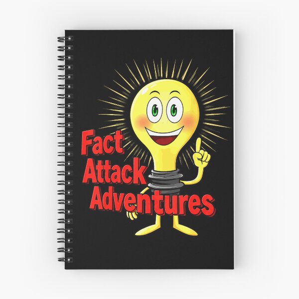Item preview, Fact Attack Adventures Smiling Light Bulb Mascot designed and sold by VioletNance.
