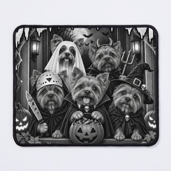 Item preview, Funny Yorkie Candy Costume Trio Halloween designed and sold by luu phong.