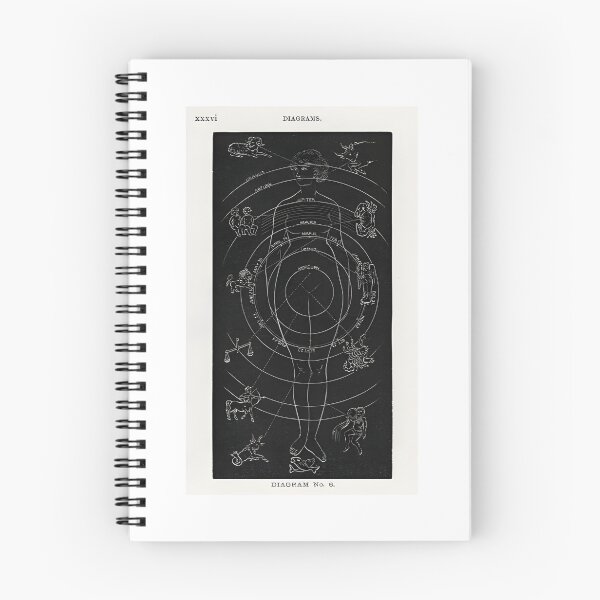 Item preview, Diagram no.6 print in high resolution. Digitally enhanced from our own edition of Solar Biology by Hiram Erastus Butler (1841–1916). designed and sold by shopceline.