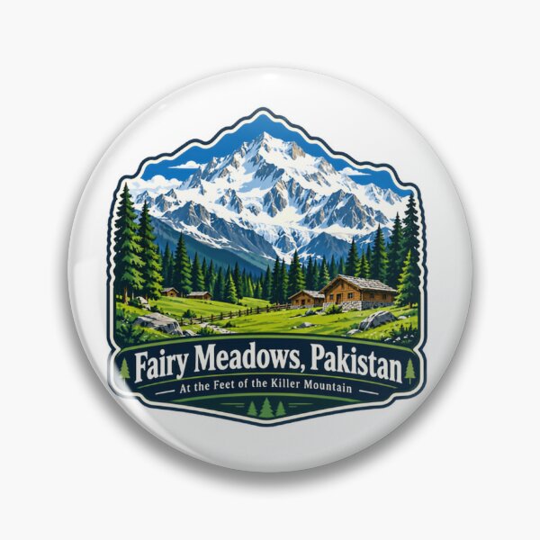 Item preview, Fairy Meadows, Pakistan At The Feet Of The Killer Mountain Nanga Parbat Travel Hiking Adventure designed and sold by Simsimah26Parks.