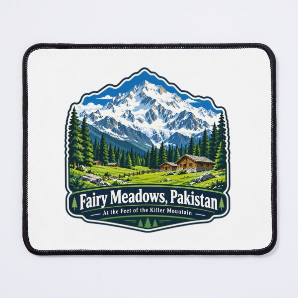 Item preview, Fairy Meadows, Pakistan At The Feet Of The Killer Mountain Nanga Parbat Travel Hiking Adventure designed and sold by Simsimah26Parks.