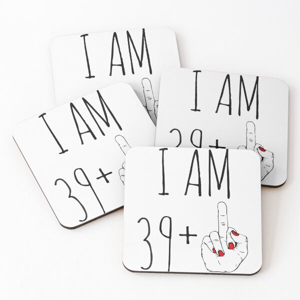 Item preview, I Am 39 Plus 1 Middle Finger For A 40Th Birthday designed and sold by Tomtomatos.