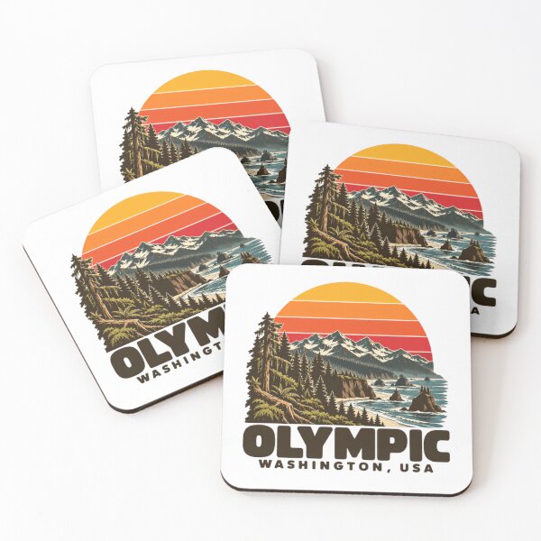 Item preview, Olympic Washington USA National Park Travel Hiker designed and sold by NeedForParks.