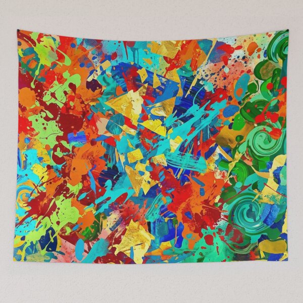 Item preview, A storm of color and creative energy designed and sold by Sigtrix.