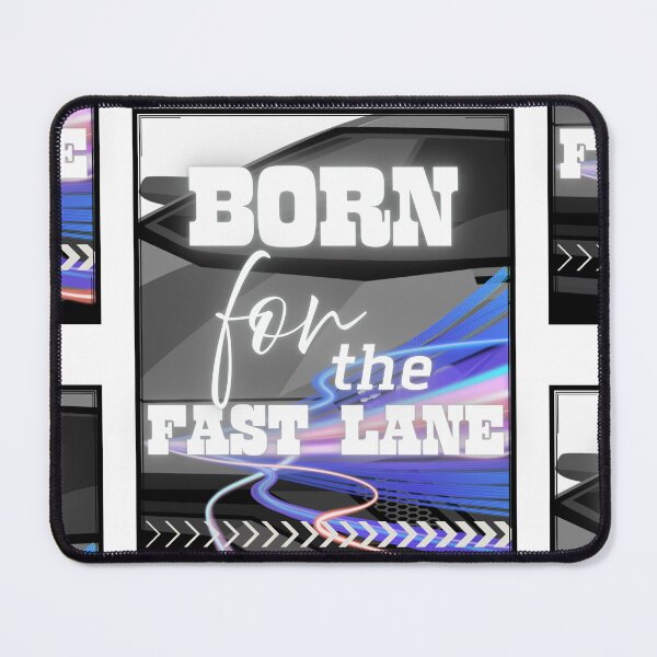 Item preview, Born For The Fast Lane Racing Motorsport Graphic designed and sold by Artemis & Woven Collective.