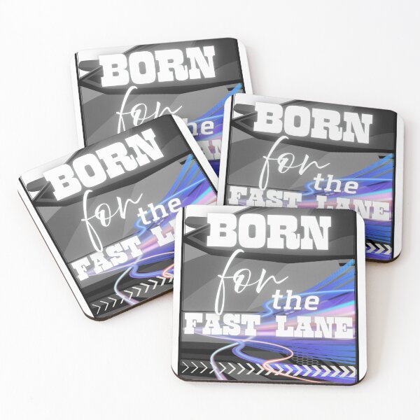 Item preview, Born For The Fast Lane Racing Motorsport Graphic designed and sold by Artemis & Woven Collective.