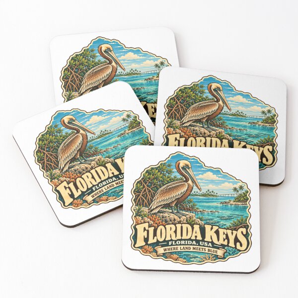 Item preview, Recuerdo de viaje de los Cayos de Florida, Florida, EE. UU.: Pelícano designed and sold by NeedForParks.