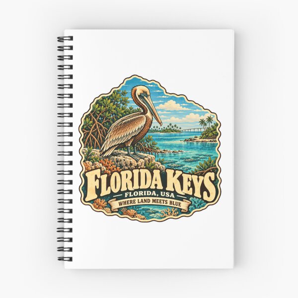 Item preview, Florida Keys Florida USA Pelican Travel Vacation Souvenir designed and sold by NeedForParks.