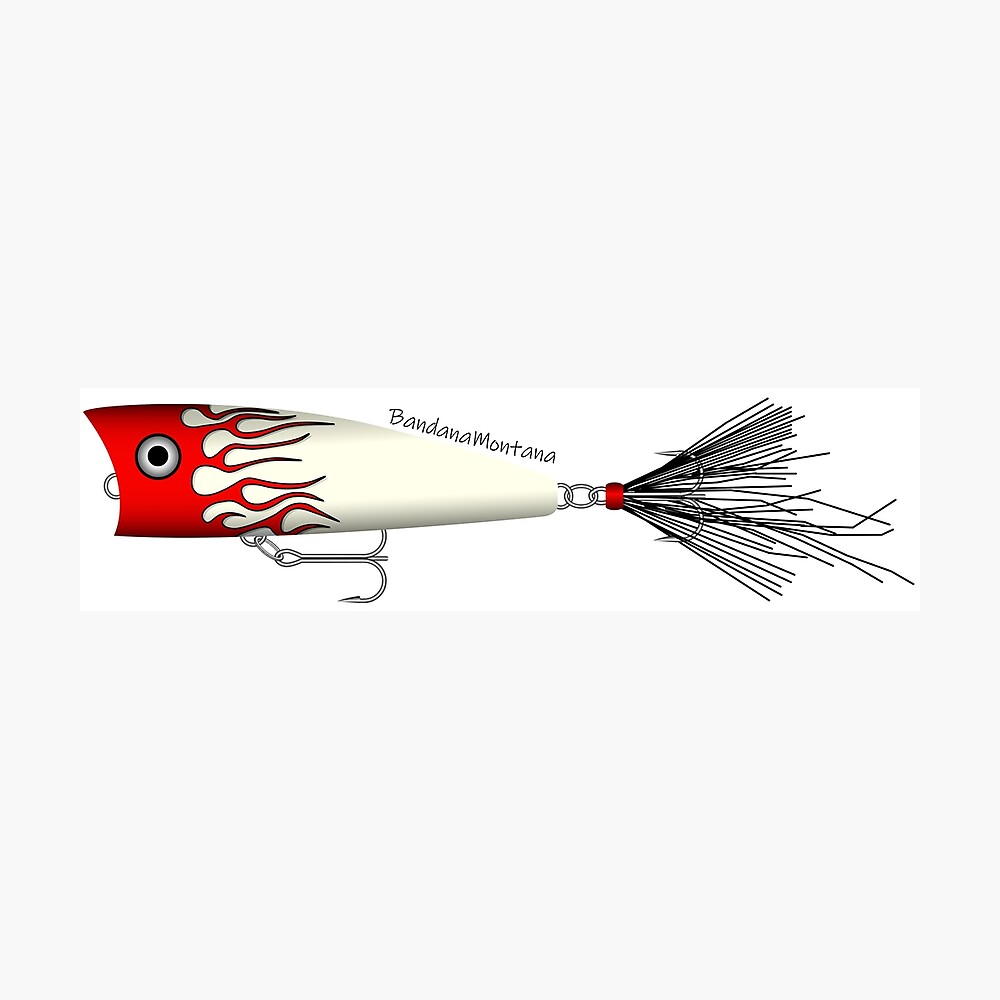 Three Spoon Fishing Lures Sticker for Sale by BandanaMontana