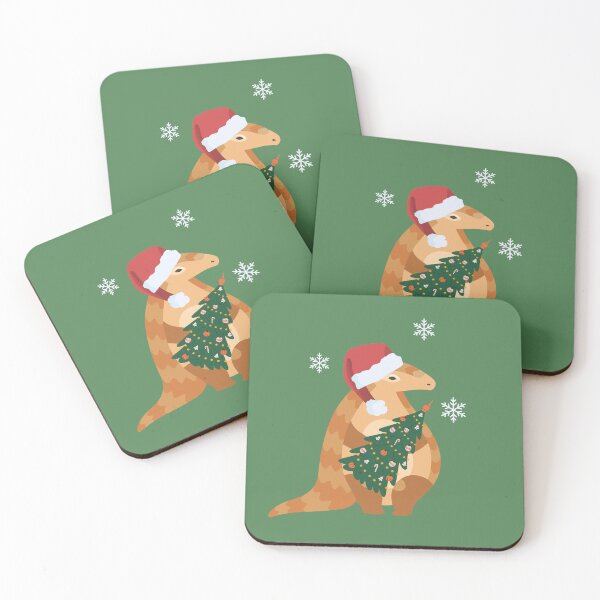 Item preview, Christmas Pangolin - Cute Pangolin Christmas Design designed and sold by AnulaArt.
