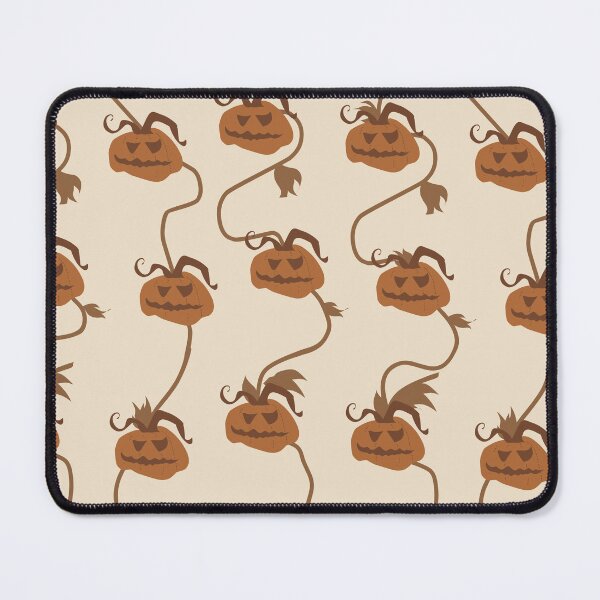 Item preview, Boho Terracotta Pumpkin Vine Halloween Pattern designed and sold by Boho Vibes Studio.