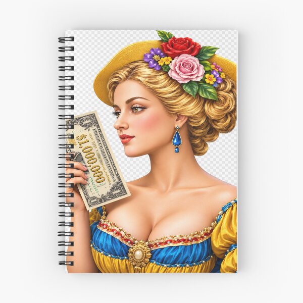 Item preview, La Dama $1,000,000 - Tarjeta de Lotería Mexicana 18 - Lotería Mexicana del Millón de Dólares designed and sold by HydStyle99.
