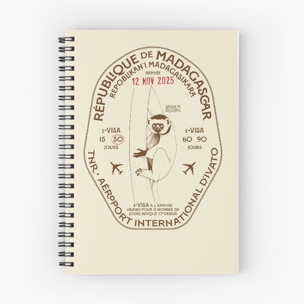 Item preview, Passport Stamp - Antananarivo, Madagascar designed and sold by travelwitheric.