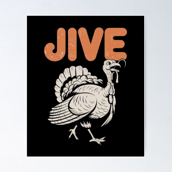 Item preview, Funny Jive Thanksgiving Turkey Day Retro Holiday designed and sold by ghanagjkiyf.