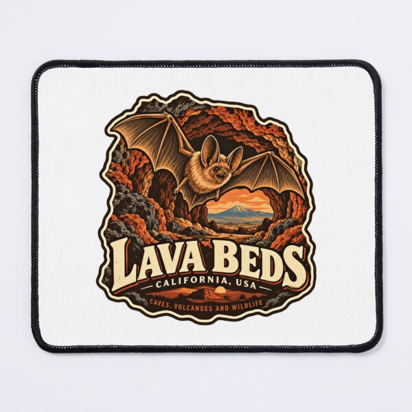 Item preview, Lava Beds California, Usa Caves, Volcanoes And Wildlife National Monument Travel Explorer designed and sold by NeedForParks.