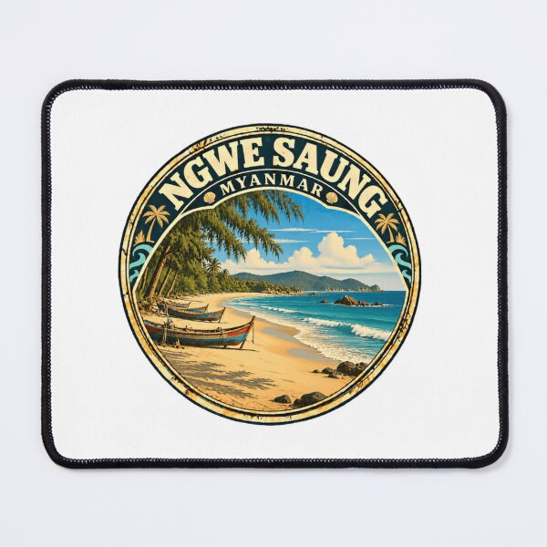 Item preview, Ngwe Saung Myanmar Travel Beach Vacation Tourist designed and sold by Simsimah26Parks.