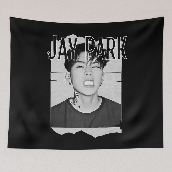 Artikelvorschau, Jay Park Monochrom Schwarzweiß entworfen und verkauft von RRocka.