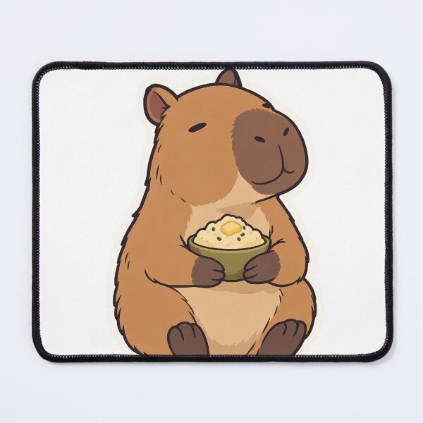 Item preview, Calm Capybara Thanksgiving Family Dinner Mood designed and sold by OuqCreations.