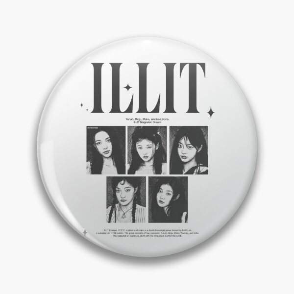 Item preview, ILLIT Magnetic Dream Vintage Portrait Design designed and sold by moamaxshop.