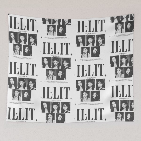 Item preview, ILLIT Magnetic Dream Vintage Portrait Design designed and sold by moamaxshop.