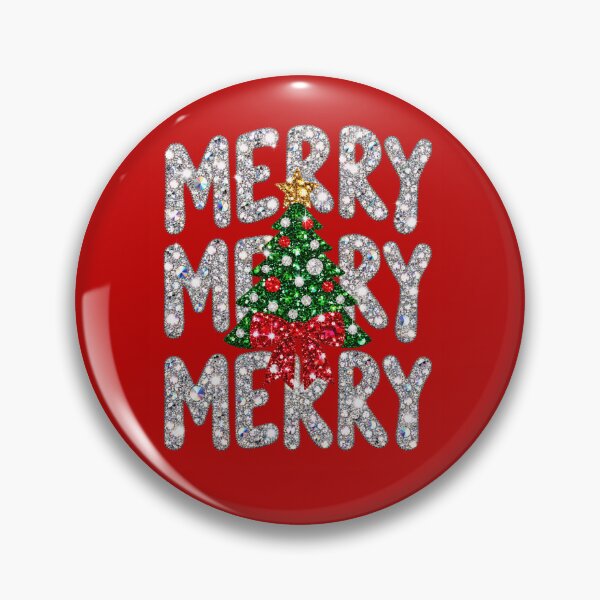 Item preview, Merry Merry Merry Christmas Tree designed and sold by JoanArtStudio.