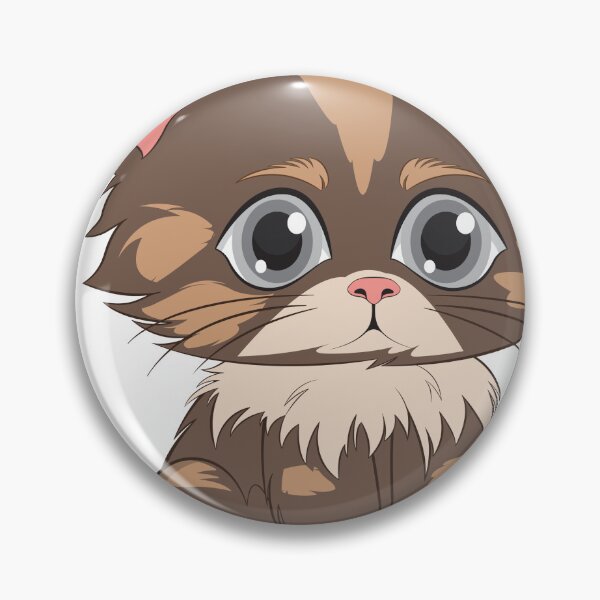 Item preview, Cute Gray Tabby Kitten Cartoon designed and sold by HackerLooks.