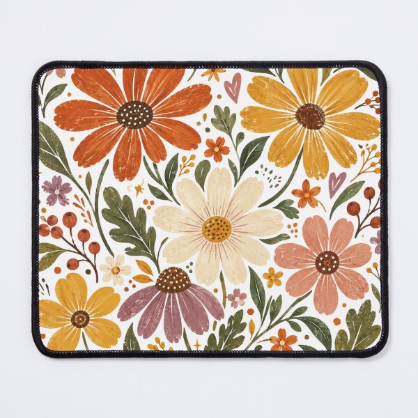 Item preview, Vintage Fall Wildflower, Pressed Autumn Floral, Cottagecore Botanical designed and sold by Quiajia.