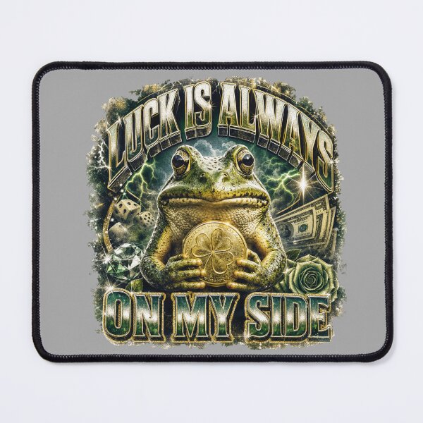 Item preview, 90s Hip Hop Money Frog | Hustle Culture Wealth Talisman | Hypebeast Streetwear & Cash Flow Motivation Apparel designed and sold by illeN-Art-World.