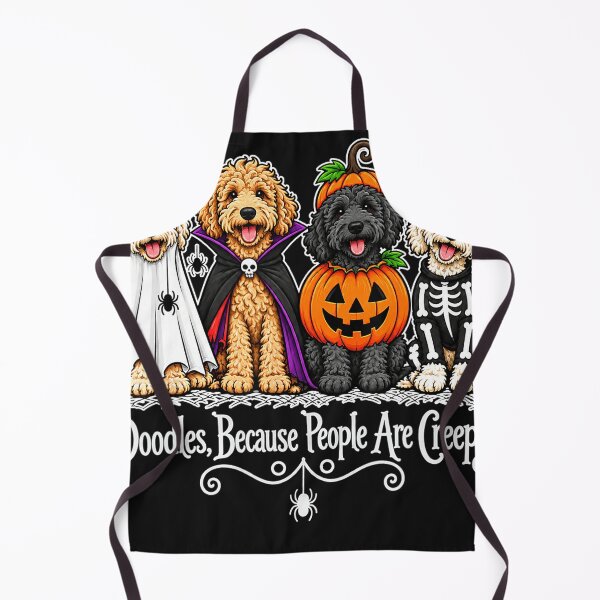 Item preview, Doodles, Because People Are Creepy Halloween Dog Lover Pet Owner designed and sold by smithdosRO.