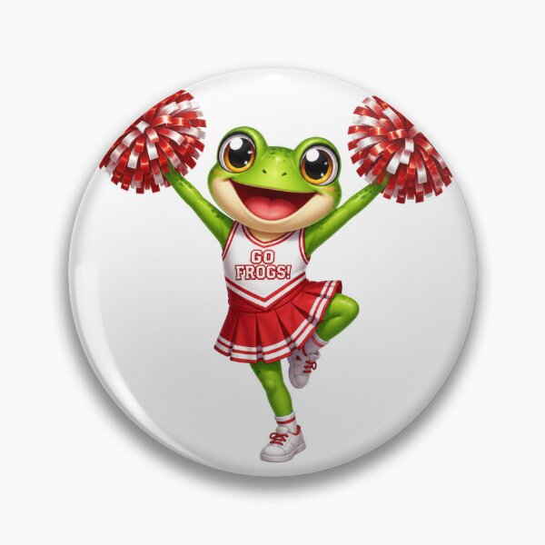 Artikelvorschau, Cheerleader-Frosch entworfen und verkauft von Blackthorn515.