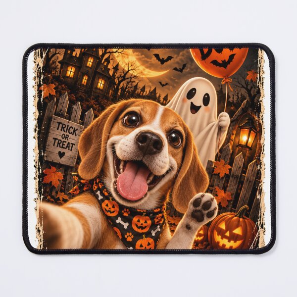 Item preview, Funny Beagle Boo Selfie Halloween designed and sold by luu phong.