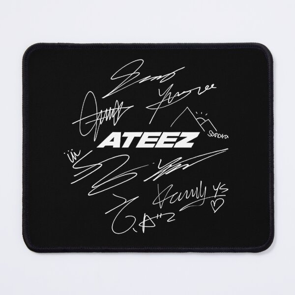 Artikelvorschau, ATEEZ-Mitglieder Autogramme, Grafik-T-Shirt entworfen und verkauft von moamaxshop.