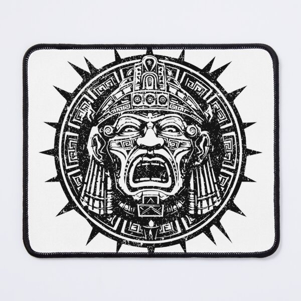 Item preview, Aztec Warrior Mask - Native American Original People Gift designed and sold by mulliere.
