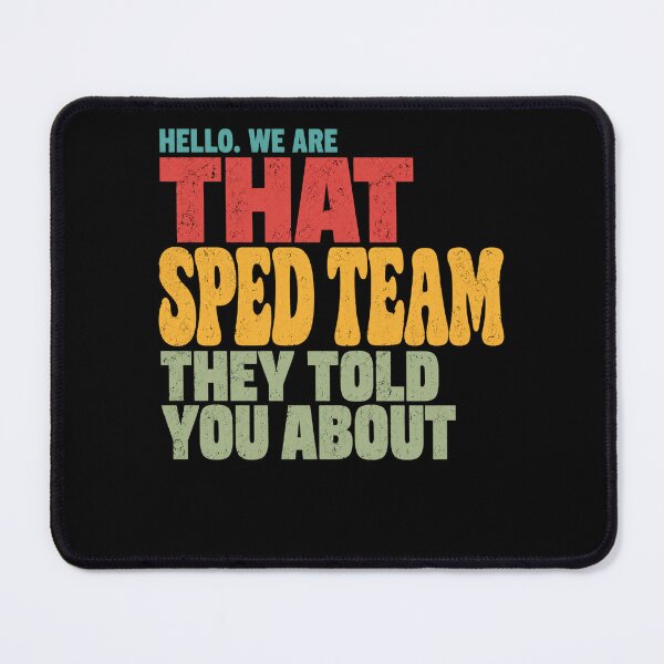 Item preview, Speed Team Racing Typography designed and sold by ROUX-ART.