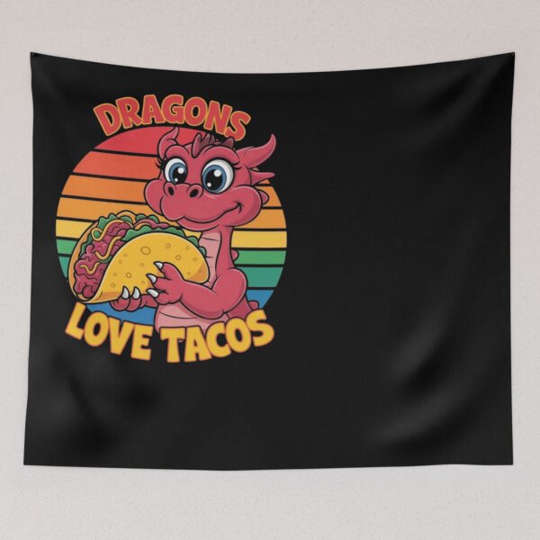 Item preview, Dragons Love Tacos Cinco De Mayo designed and sold by ghanagjkiyf.