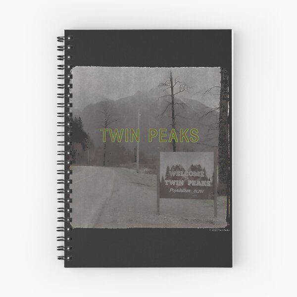 Item preview, Photorealistic Twin Peaks Welcome Sign with Scenic Mountain View Artwork designed and sold by CSAR-G.