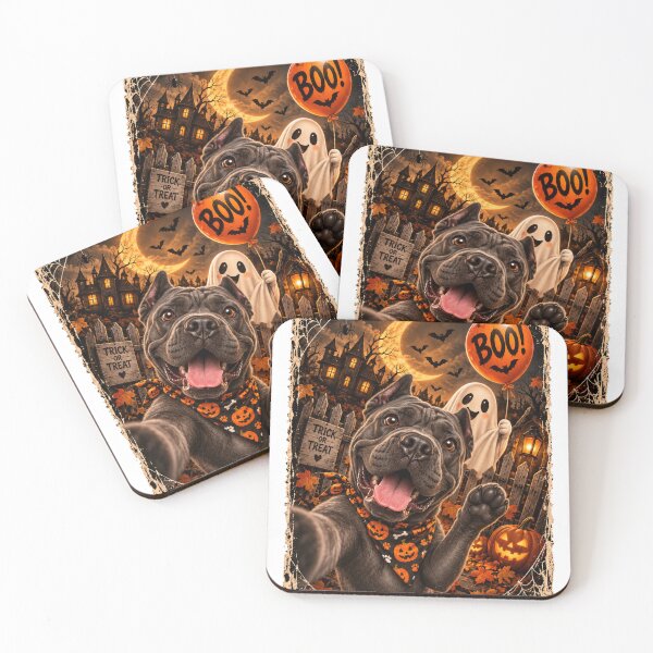 Item preview, Funny Cane Corso Boo Selfie Halloween designed and sold by luu phong.
