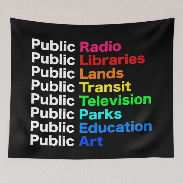 Item preview, Public Services Support, Libraries Transit Parks, Community Pride designed and sold by Cchotlan.