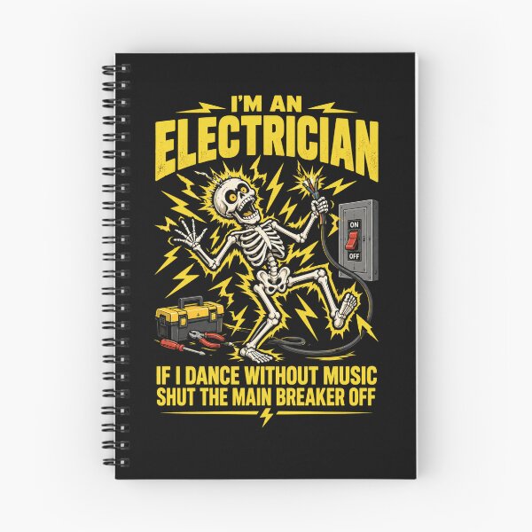 Item preview, Electrician Main Breaker Dance Humor designed and sold by ROUX-ART.