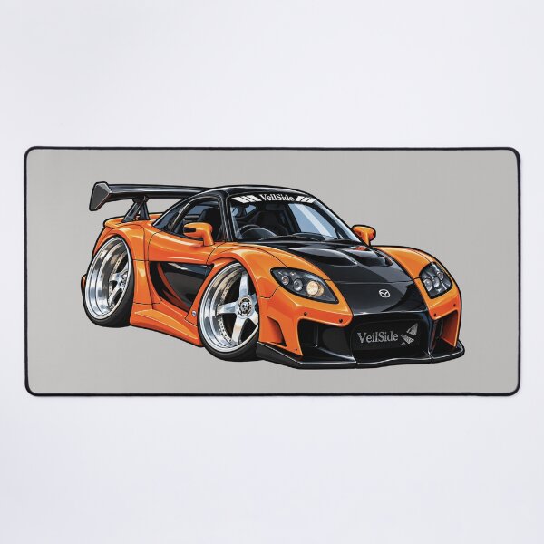 Item preview, Orange Widebody Drift Machine Car Culture designed and sold by AIEverything.